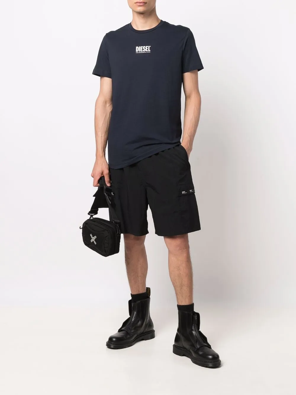 фото Diesel футболка с логотипом