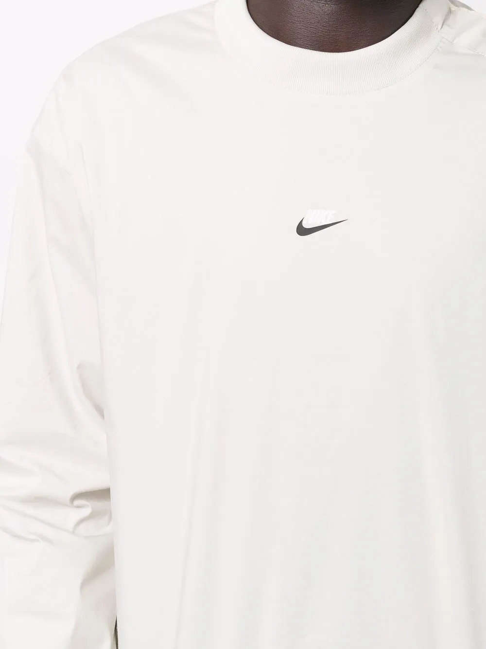 фото Nike футболка с длинными рукавами и логотипом swoosh