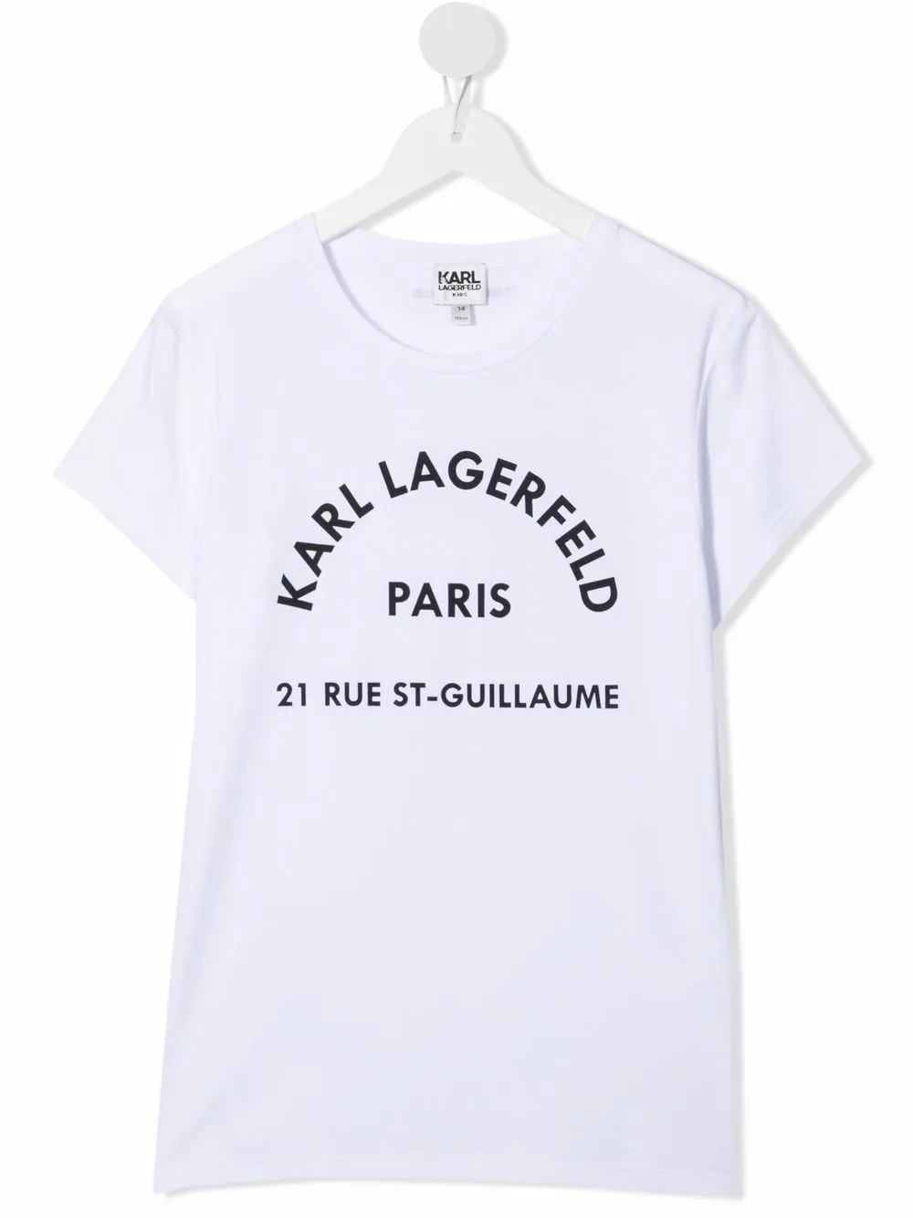 фото Karl lagerfeld kids футболка с логотипом