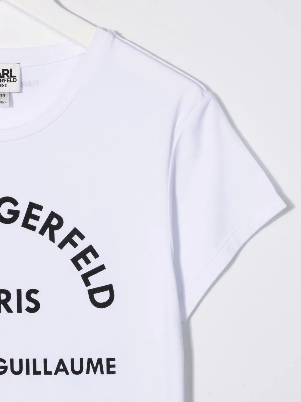 фото Karl lagerfeld kids футболка с логотипом