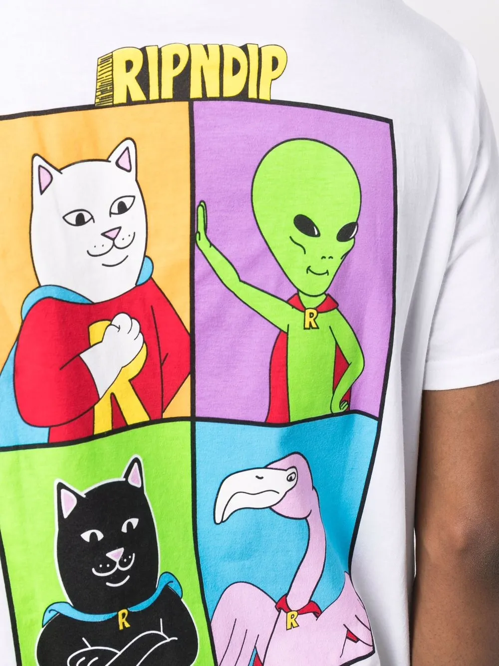 фото Ripndip футболка с графичным принтом