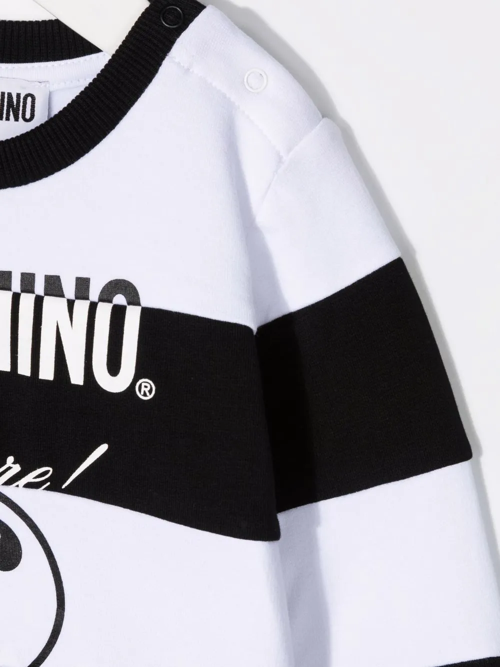 фото Moschino kids футболка в полоску