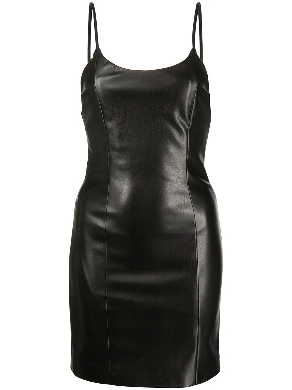 фото Alice+olivia платье мини nelle из искусственной кожи
