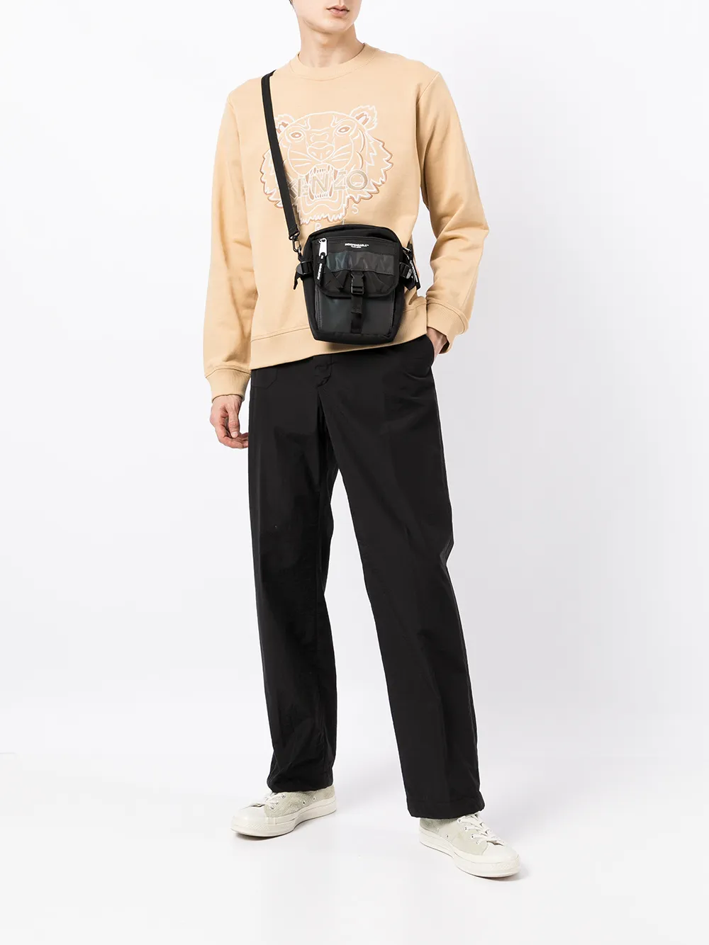 фото Kenzo толстовка с вышивкой tiger