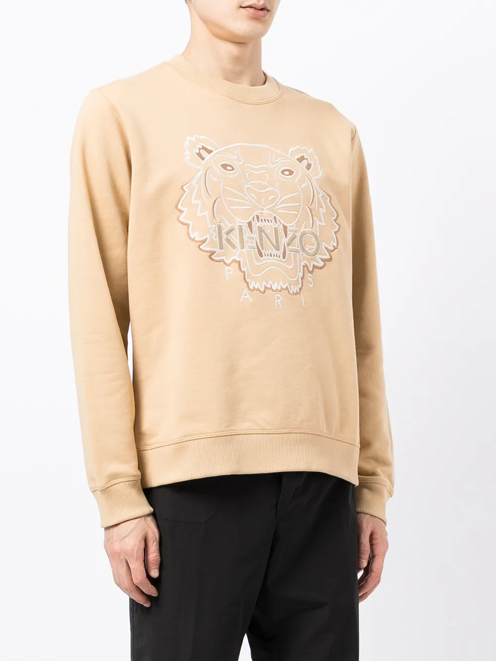 фото Kenzo толстовка с вышивкой tiger