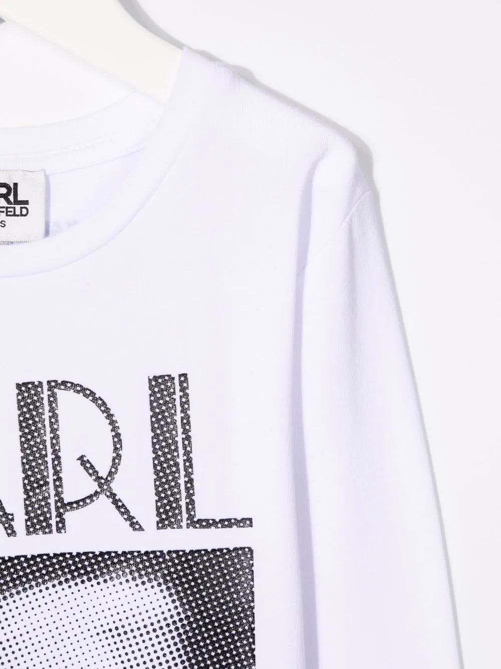 фото Karl lagerfeld kids футболка с принтом ikonik karl