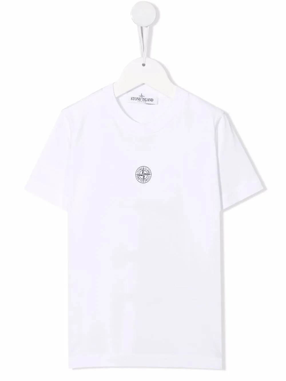 фото Stone island junior футболка с графичным принтом