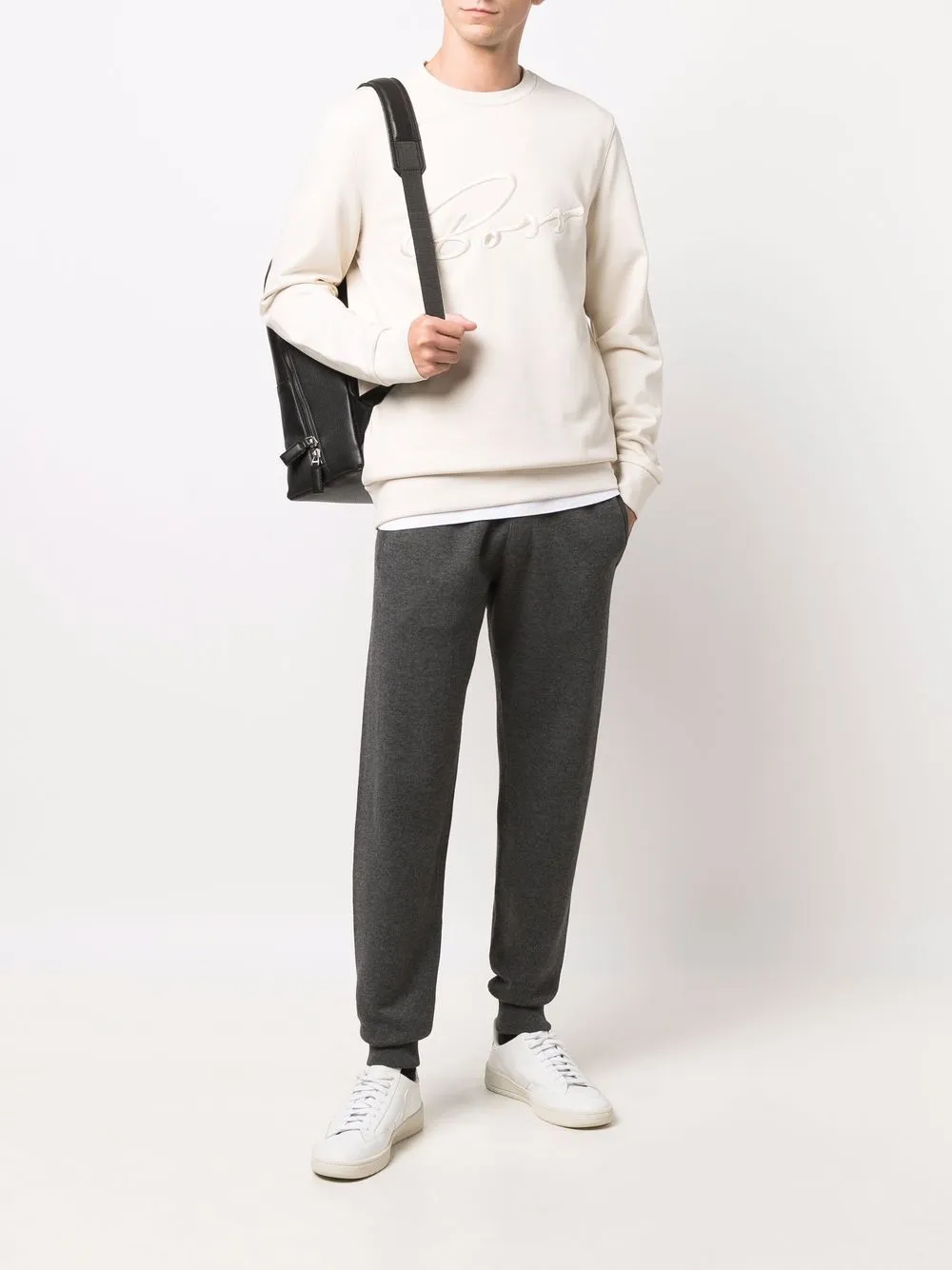 фото Boss зауженные спортивные брюки