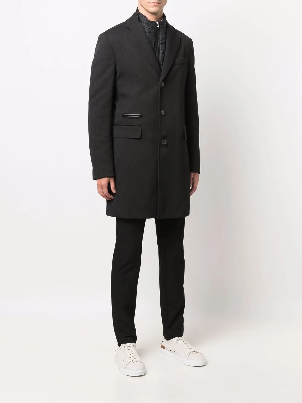 фото Boss hugo boss двухслойное пальто