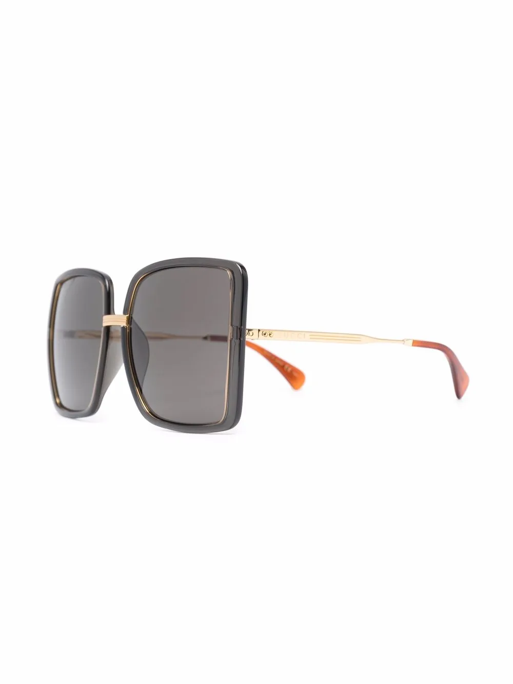фото Gucci eyewear солнцезащитные очки в квадратной оправе