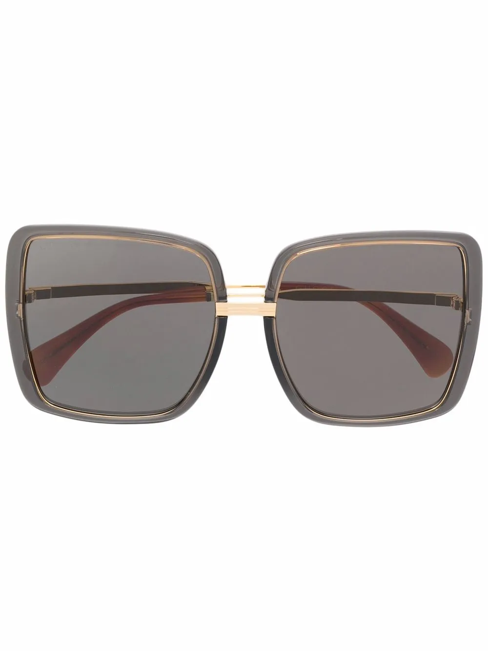 фото Gucci eyewear солнцезащитные очки в квадратной оправе