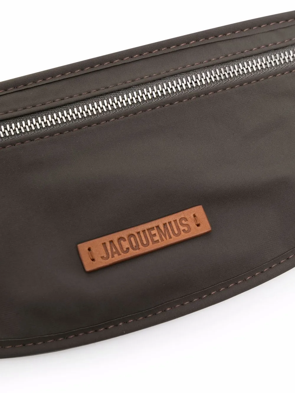 фото Jacquemus поясная сумка yeló с логотипом