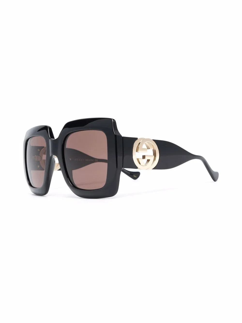 фото Gucci eyewear солнцезащитные очки в квадратной оправе