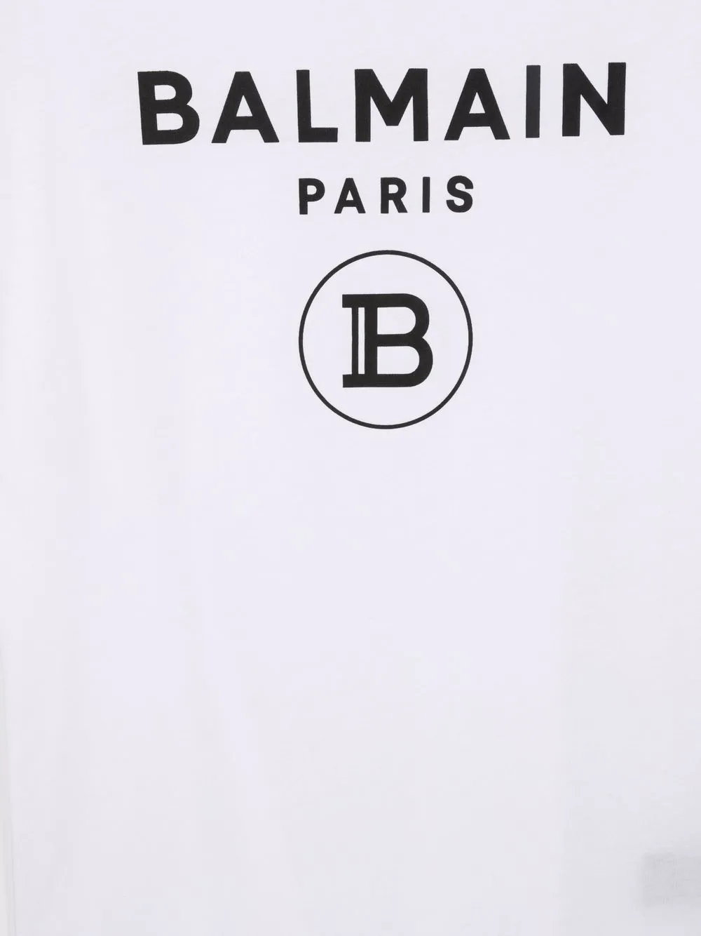 фото Balmain kids футболка с логотипом