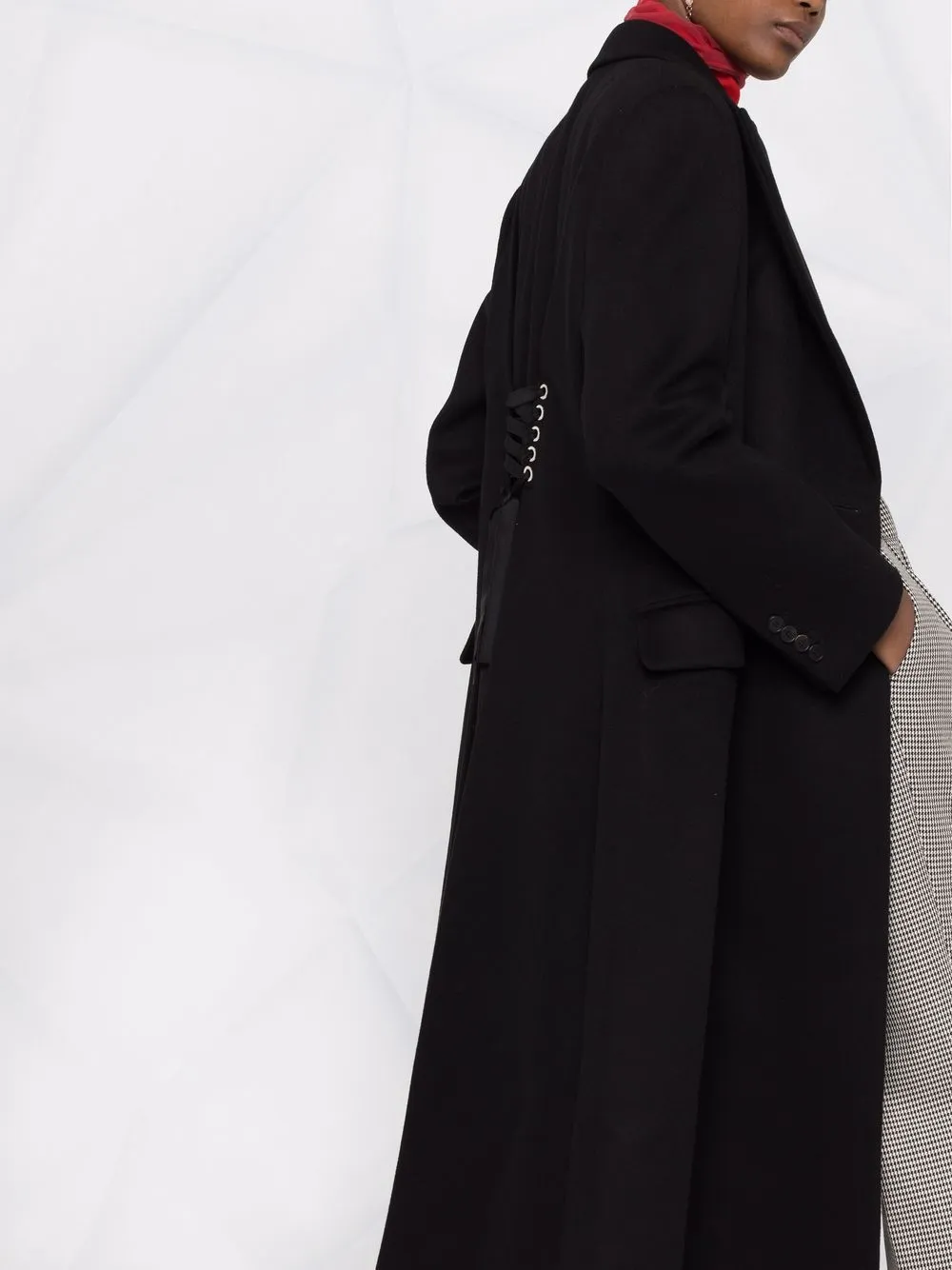 фото Alexander mcqueen двубортное пальто