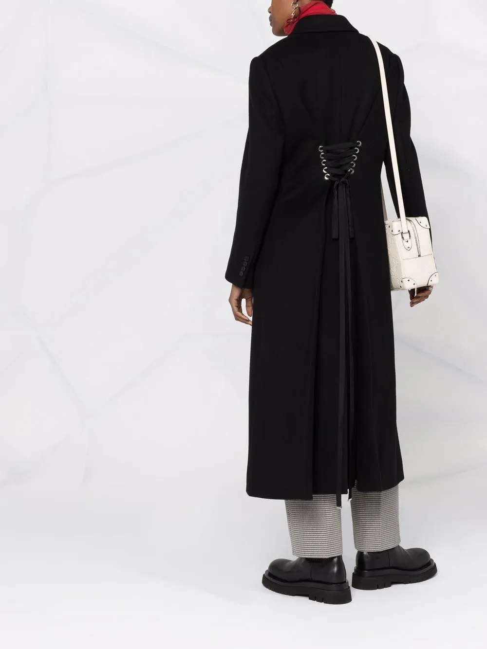 фото Alexander mcqueen двубортное пальто