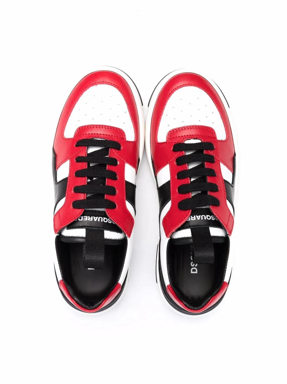 фото Dsquared2 kids кроссовки в стиле колор-блок