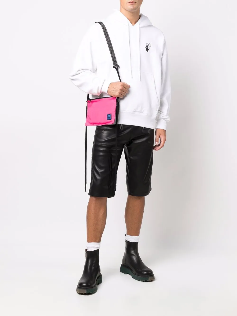 фото Off-white худи с принтом