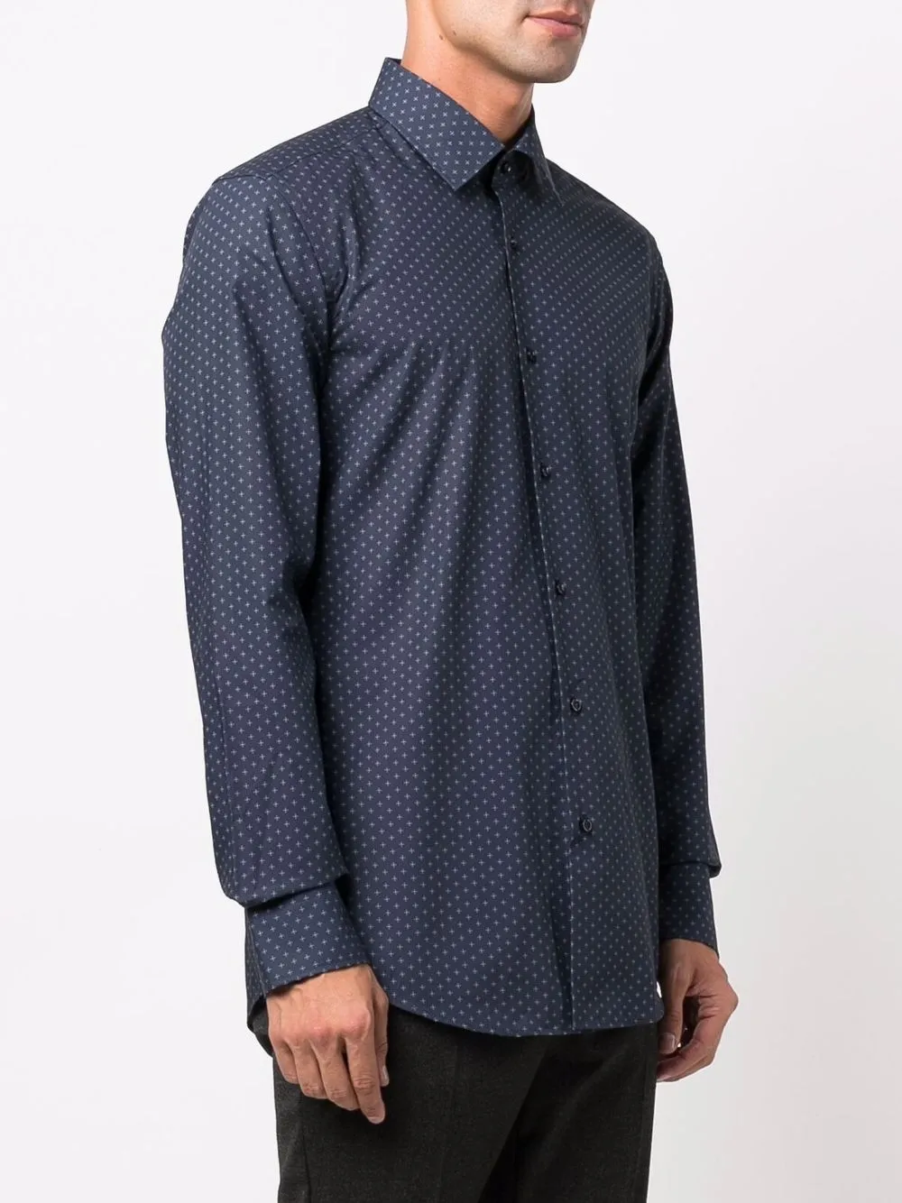 фото Boss рубашка в горох