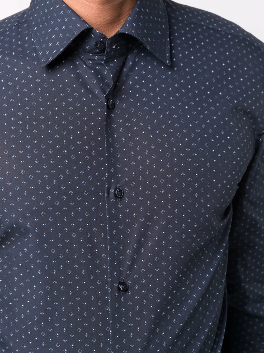 фото Boss рубашка в горох