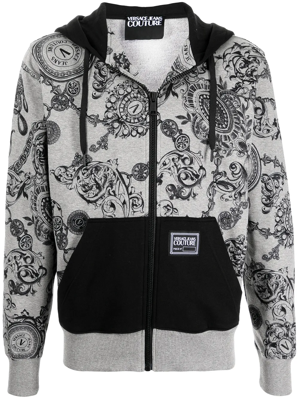 фото Versace jeans couture худи с принтом baroque