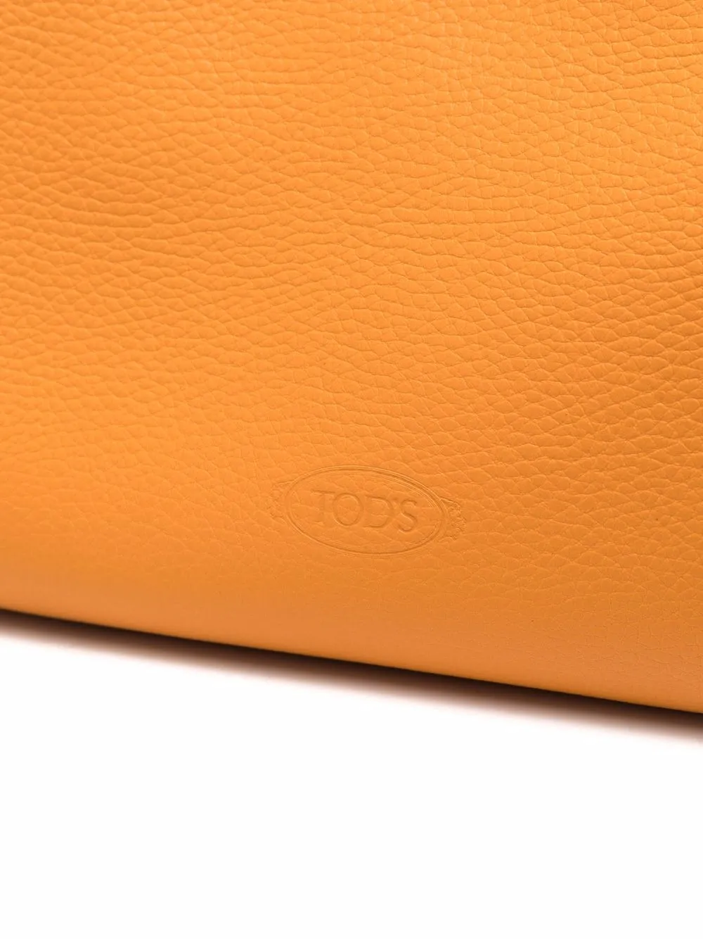 фото Tod's сумка-тоут из зернистой кожи