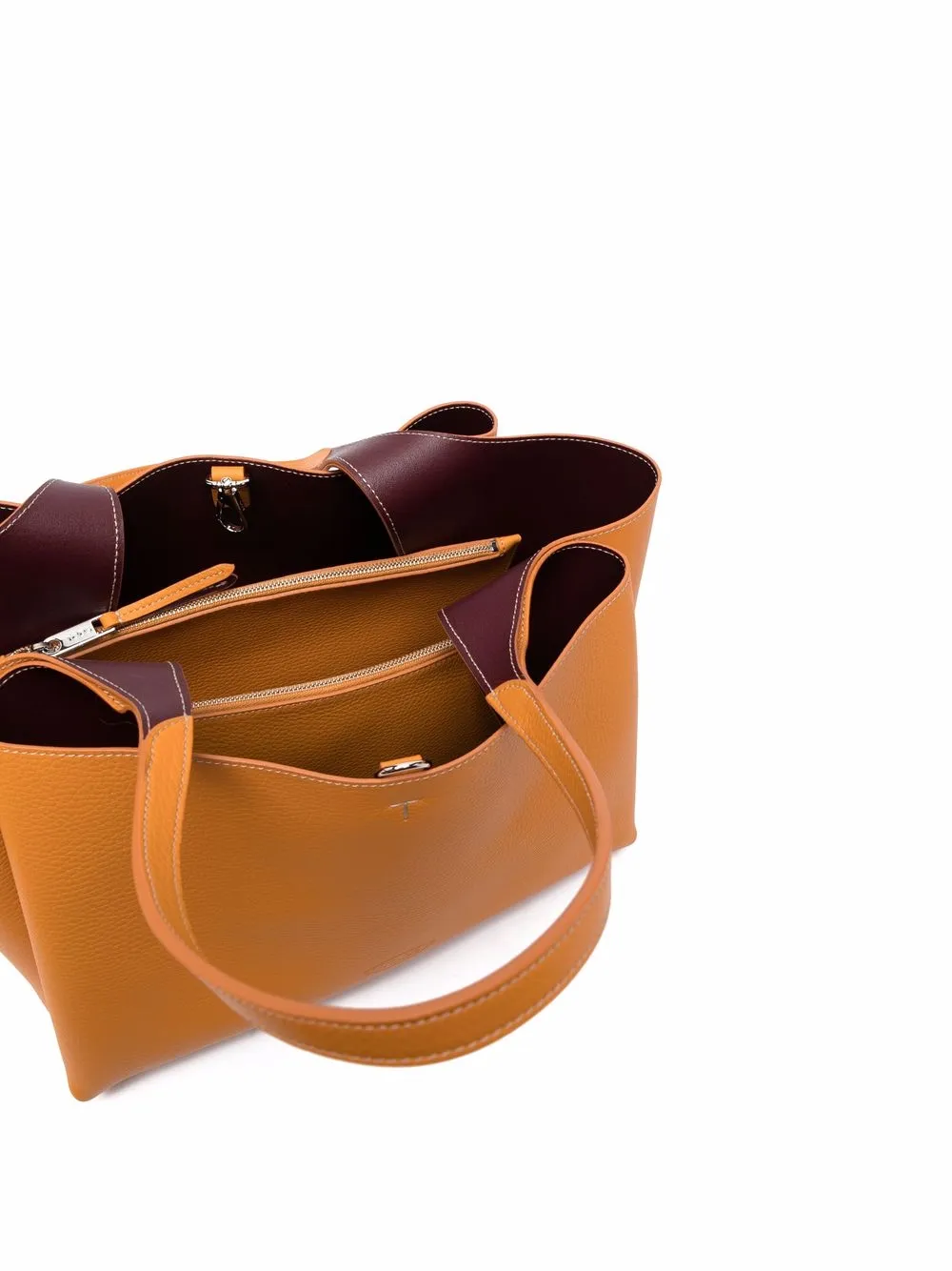 фото Tod's сумка-тоут из зернистой кожи