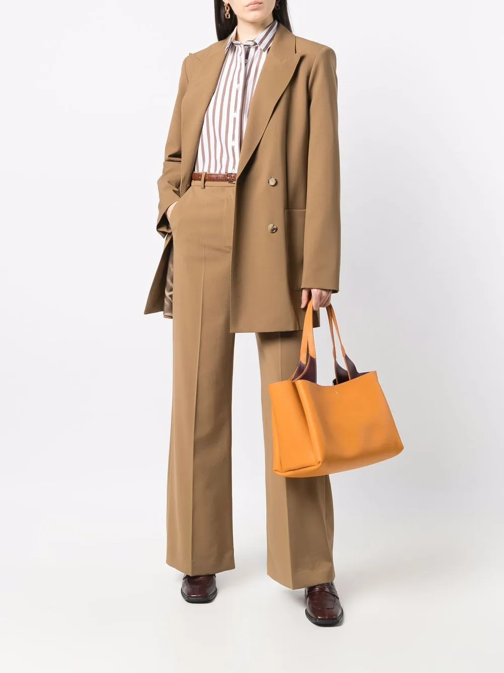 фото Tod's сумка-тоут из зернистой кожи