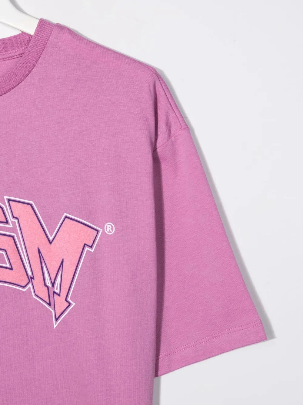 фото Msgm kids футболка с логотипом
