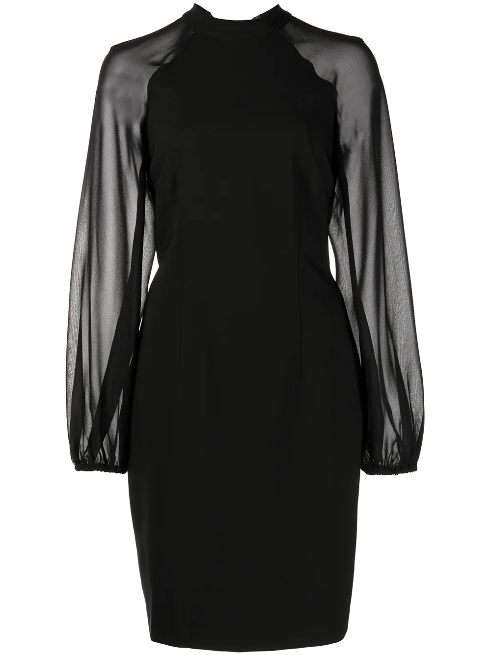 фото Aidan mattox платье без рукавов с вырезом на спине