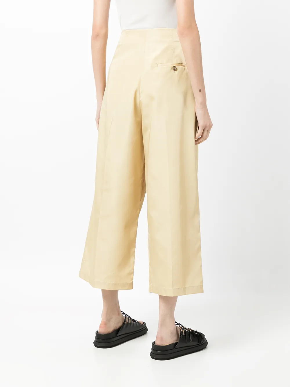 фото 3.1 phillip lim укороченные брюки широкого кроя