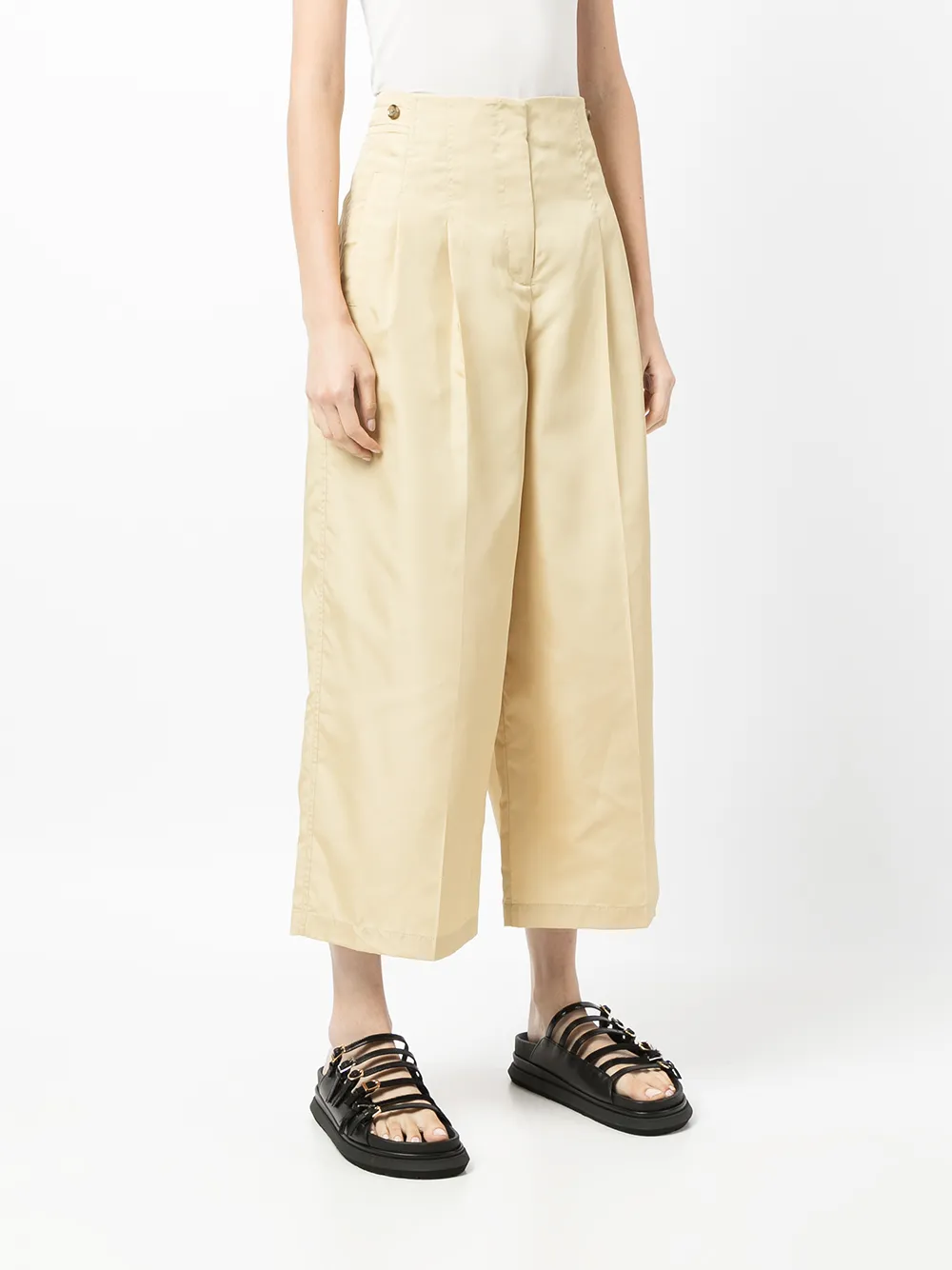 фото 3.1 phillip lim укороченные брюки широкого кроя