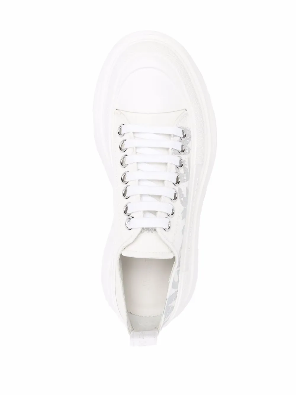 фото Alexander mcqueen кроссовки tread slick с логотипом