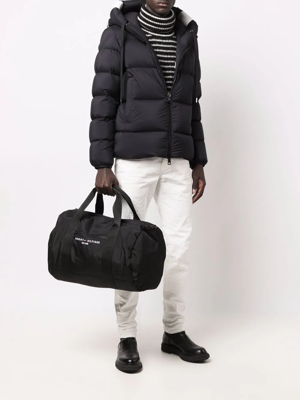 фото Tommy hilfiger дорожная сумка с вышитым логотипом