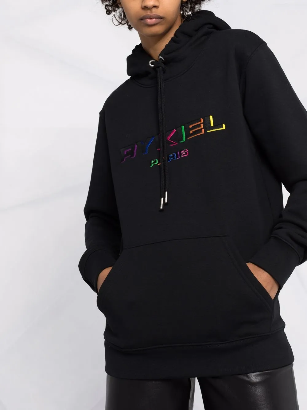 фото Sonia rykiel худи с вышитым логотипом