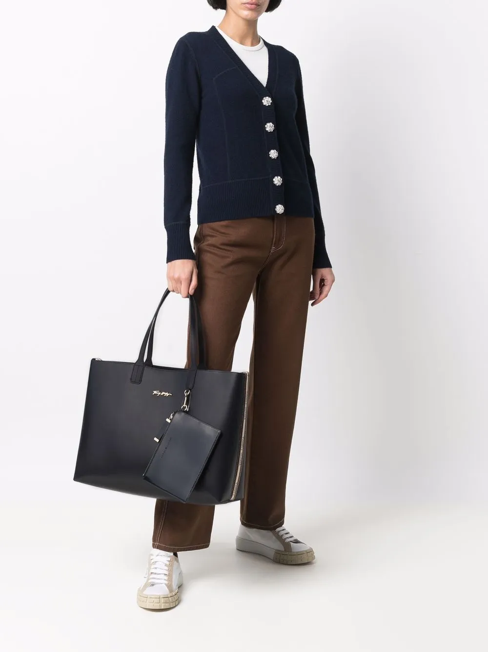 фото Tommy hilfiger сумка-тоут iconic tommy