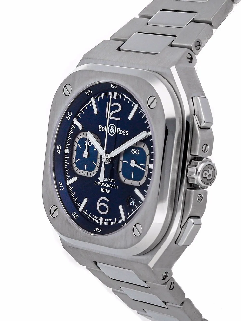фото Bell & ross наручные часы br-05 chronograph pre-owned 40 мм 2021-го года