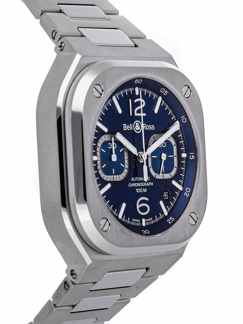 фото Bell & ross наручные часы br-05 chronograph pre-owned 40 мм 2021-го года