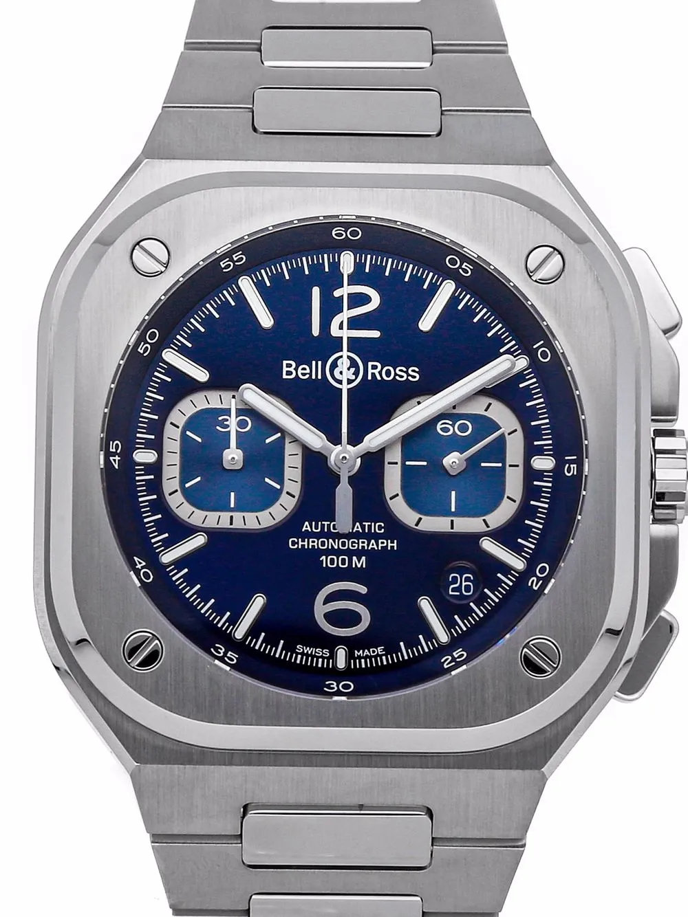 фото Bell & ross наручные часы br-05 chronograph pre-owned 40 мм 2021-го года