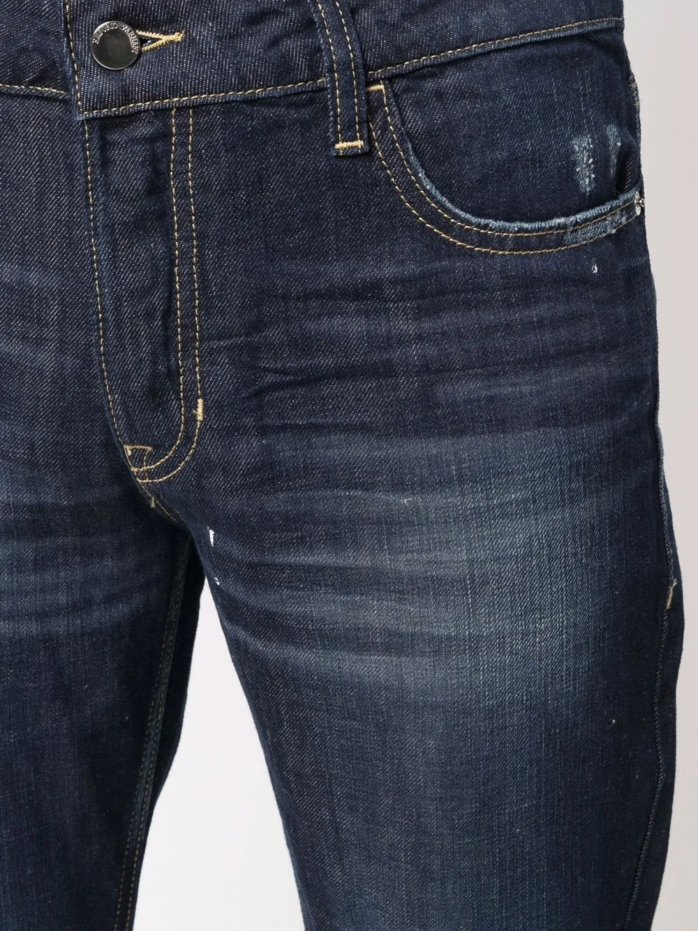 фото Emporio armani прямые джинсы средней посадки