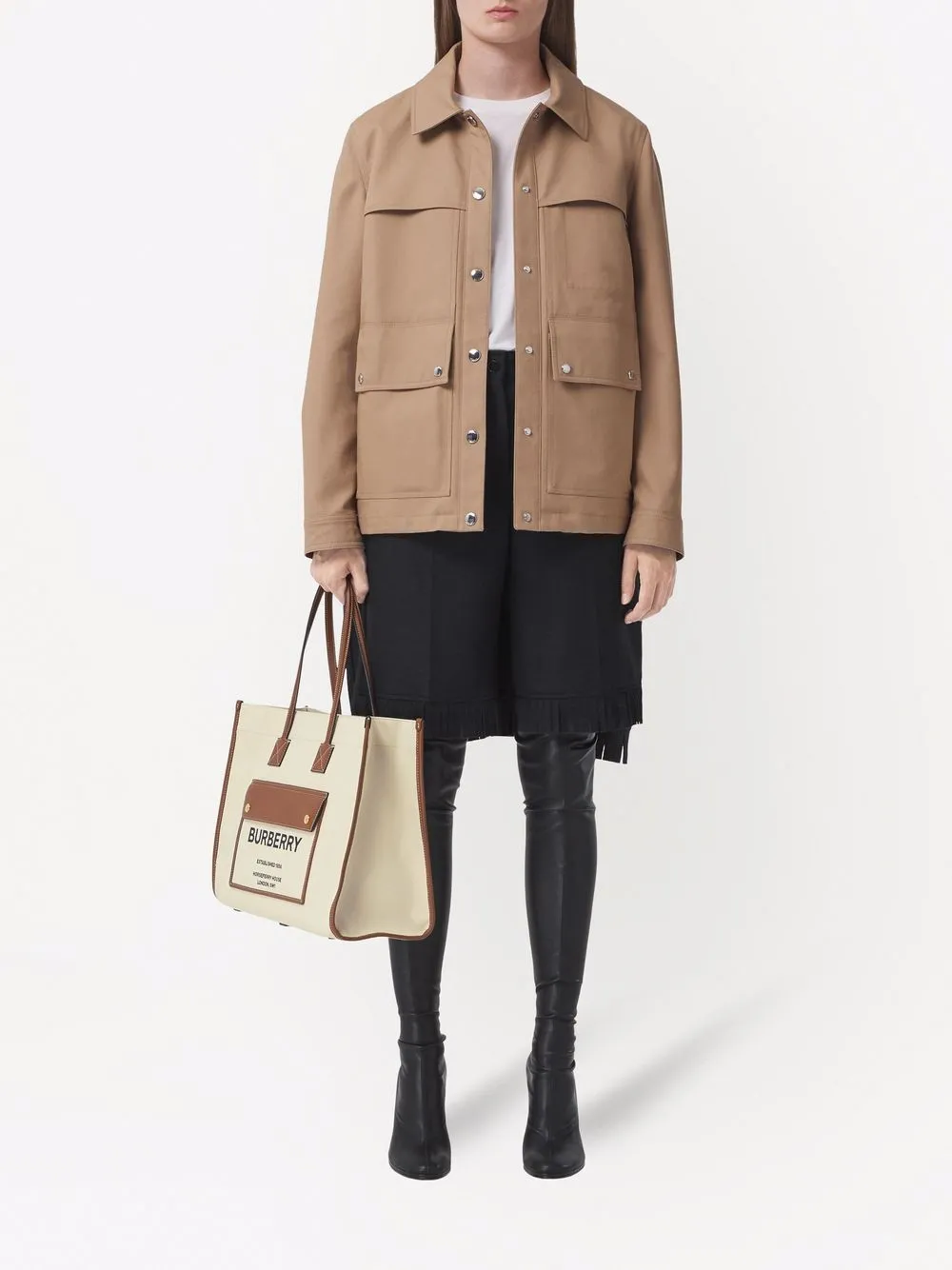 фото Burberry сумка freya среднего размера