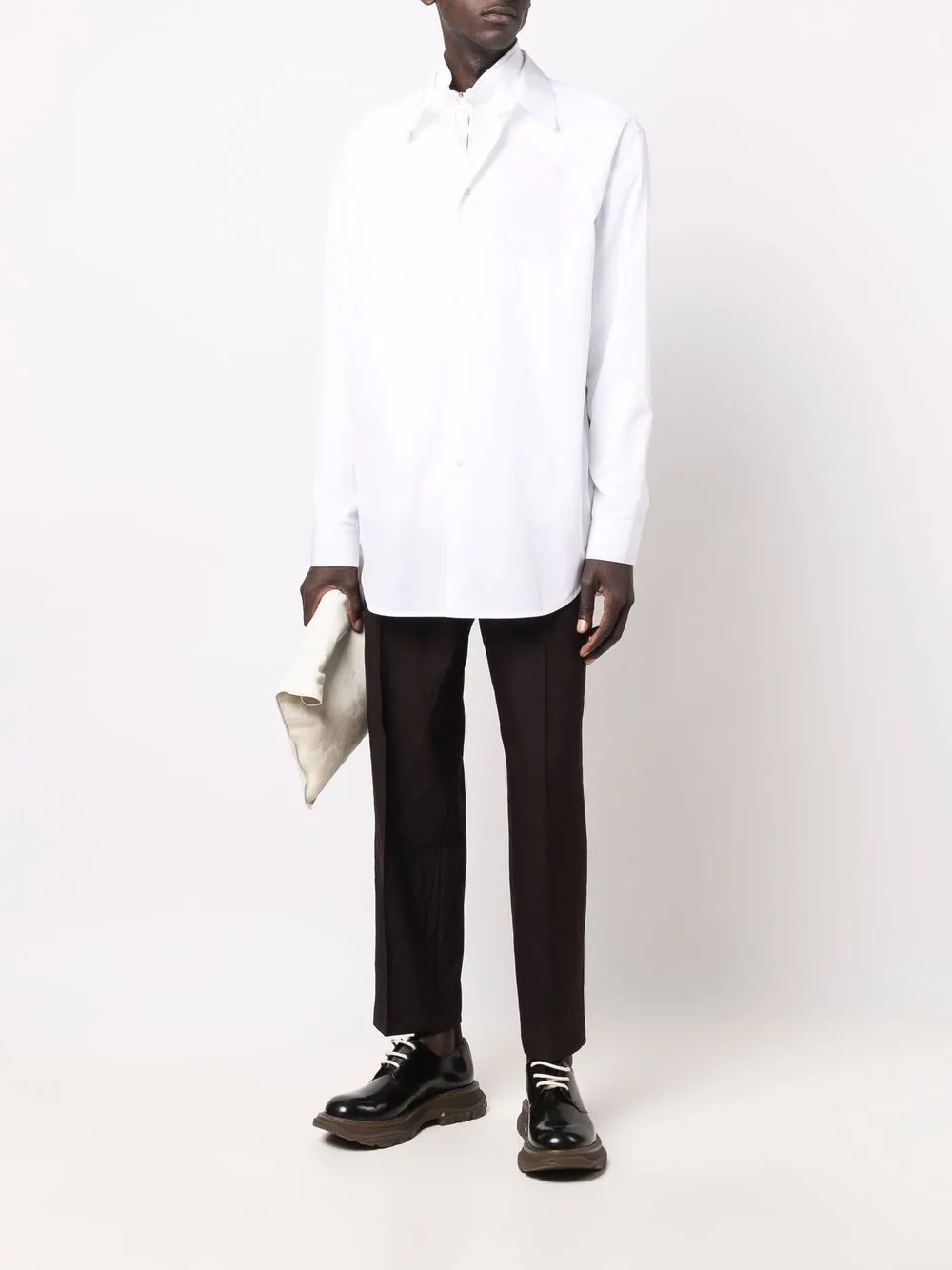 фото Jil sander рубашка с длинными рукавами