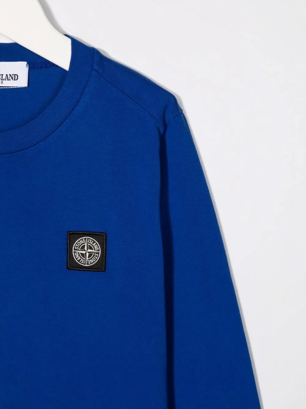 фото Stone island junior футболка с нашивкой-логотипом