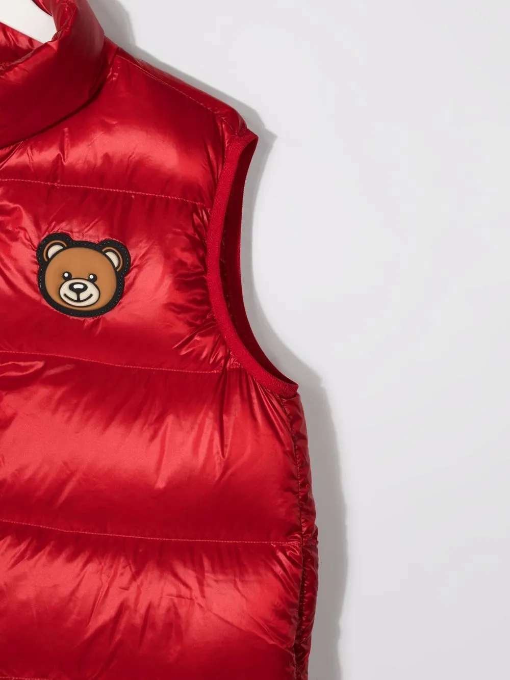 фото Moschino kids жилет с логотипом teddy bear