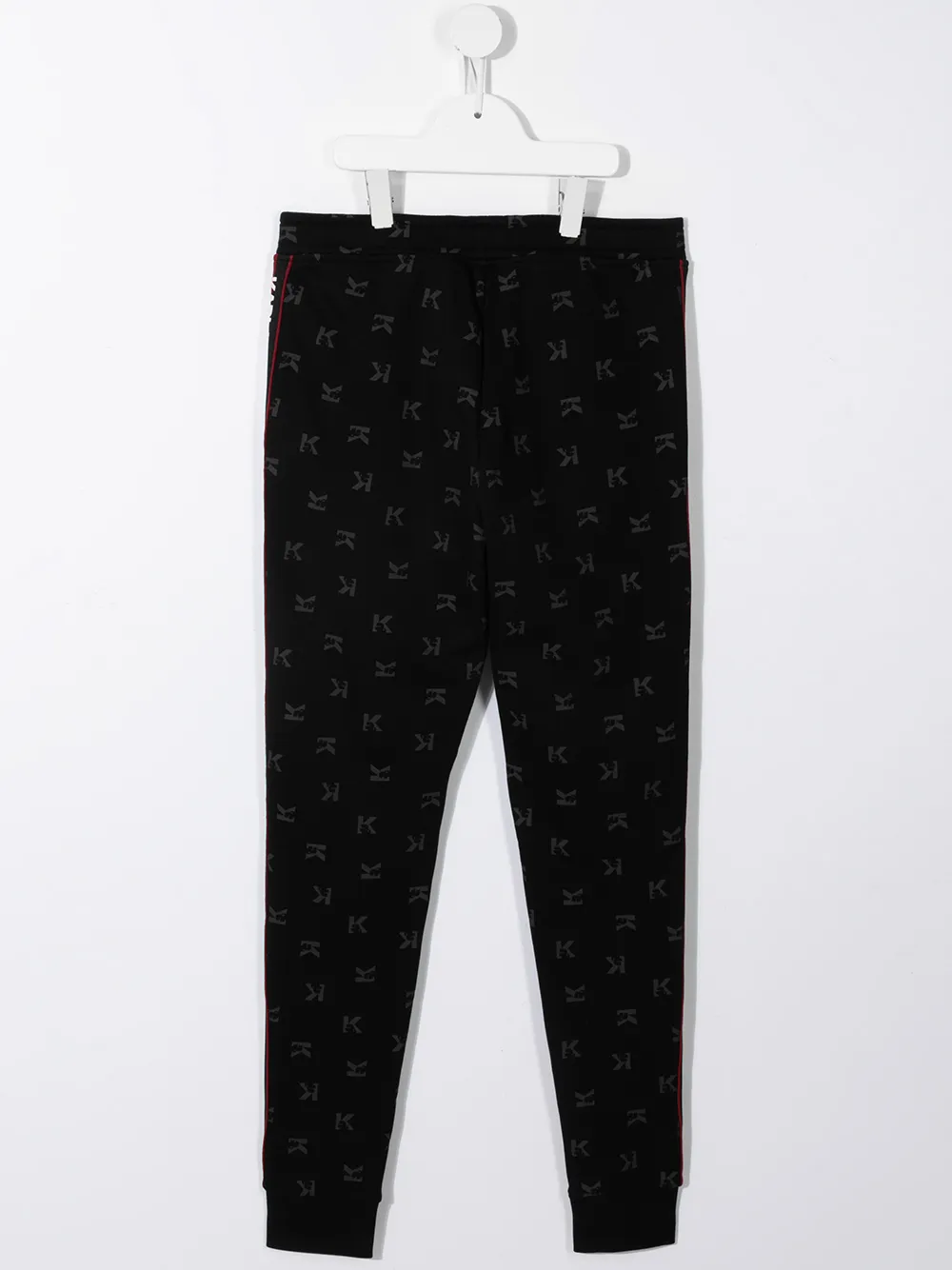 фото Karl lagerfeld kids спортивные брюки с монограммой