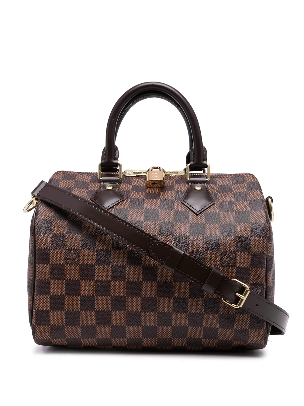 фото Louis vuitton сумка damier ebène speedy bandouliere 25 2015-го года