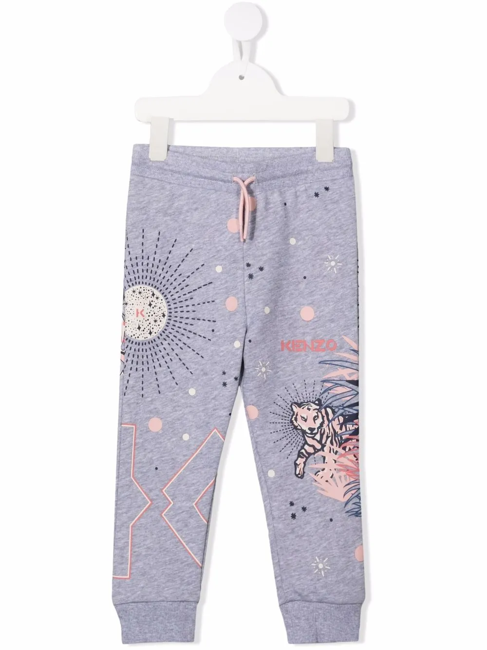 фото Kenzo kids спортивные брюки с логотипом