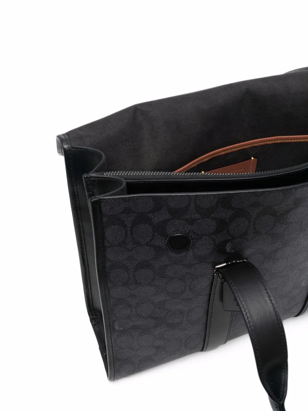 фото Coach сумка для ноутбука с монограммой