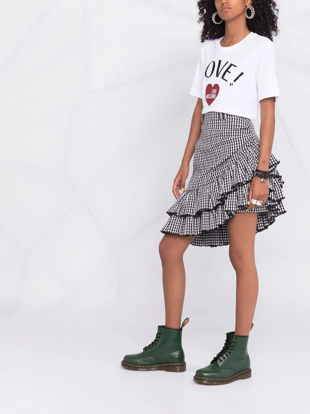 фото Love moschino футболка с логотипом