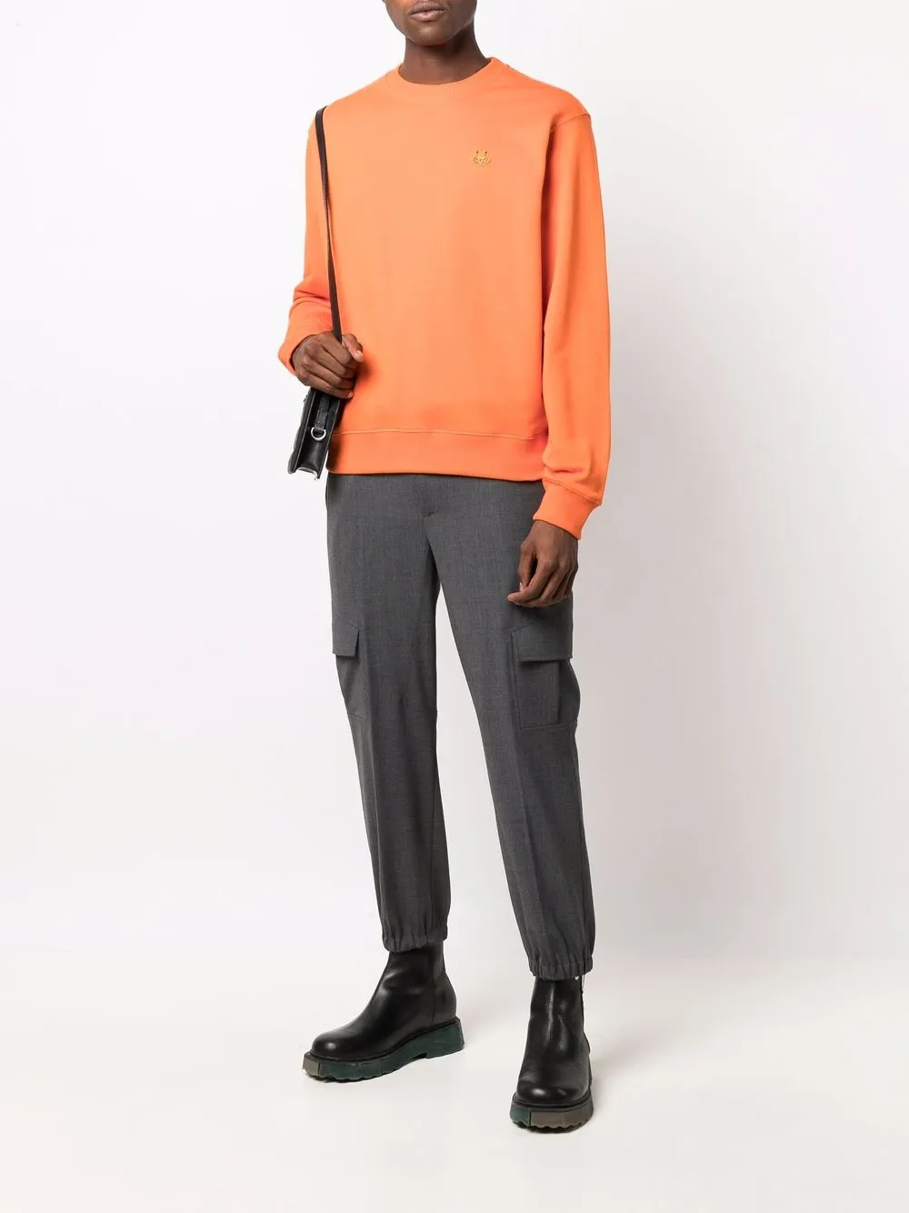 фото Kenzo толстовка с нашивкой tiger